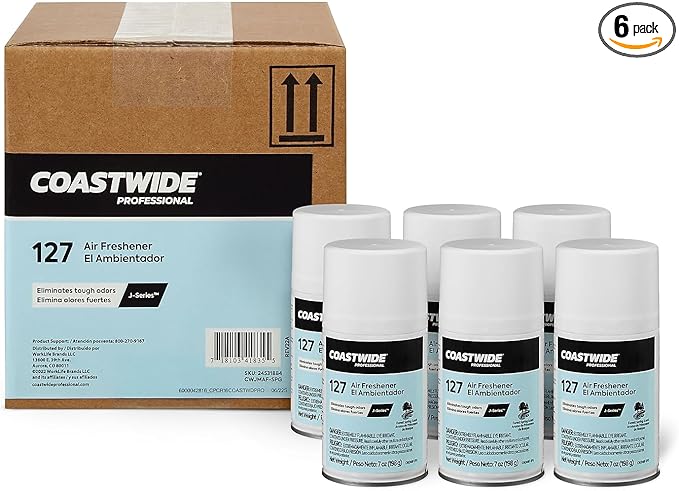 Professional™ Aerosol Air Freshener Refill Forest Spring Scent 7 Oz. 6/Carton