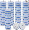 50-Pack Toilet Brush Refill Pads Compatible with Clorox Toilet Brush Handles - Disposable Toilet Cleaning Pads - Deep Cleaning Sponge Heads (Handle Not Included)