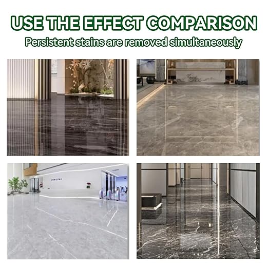 Professional Marble Polishing Powder Granite Polishing Kit Marble Floor Polish – Restore Shine &amp Remove Dullness Safe for All Kinds of Stone Countertops Floors (10 oz)
