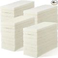 40 Pieces Non Scratch Scrubbing Pad Reusable Kitchen White Dish Scrubber Scouring Sponge Pads Multi Purpose for Kitchen Household Cleaning Supplies 10 x 4 Inch