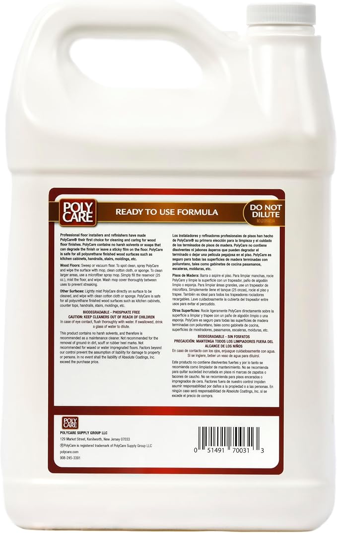 70031 Cleaner Ready to Use 1 Gal. by PolyCare