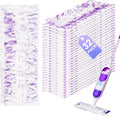 32 Count Disposable Power Mop Pads for Swiffer Power Mop Pad 14-Layer Thickened Spray Cleaning Repalcement Mopping Pads for All Finished Floors