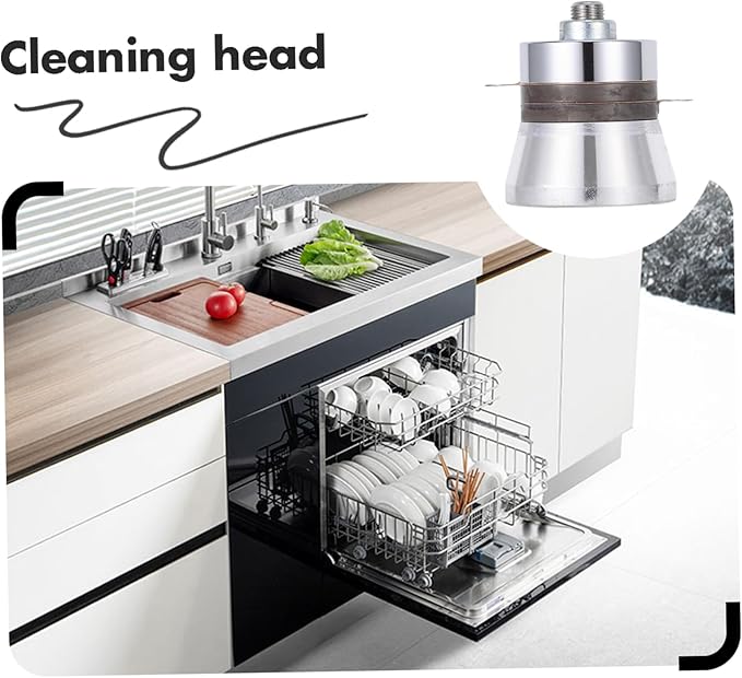 Alipis 60w Advanced Ultrasonic Parts Cleaner Dishwasher Cleaning Machine for Home Restaurant