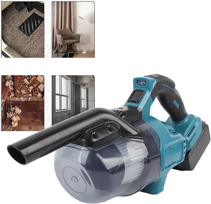 Garosa 125AW Powerful Cordless Vacuum Cleaner BL18 Series 18V Battery 700ml Large Capacity Detachable Storage Bin (US Plug)