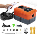 Heavy Duty Handheld Steam Cleaner 9 Gears Control Pressurized Steamer for Cleaning with 14 Accessories Multipurpose Steam Cleanr for Home Use Floor Upholstery Kitchen Bathroom Grout and Car