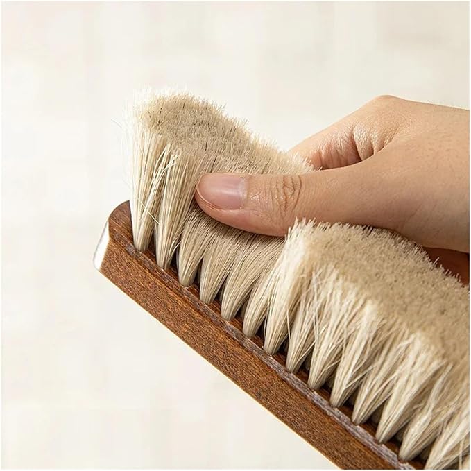 Duster Dust Brush Horsehair Hand Broom Long Handle Desktop Cleaning Household Car Furniture Bed Sweeping Cleaner