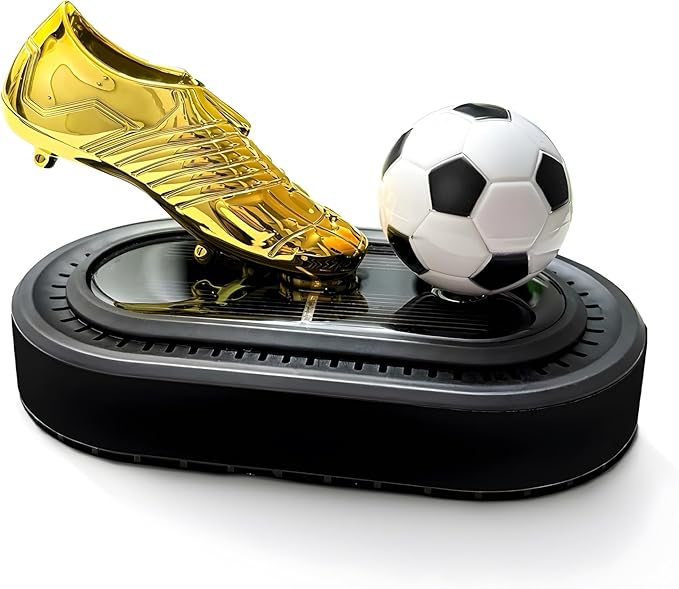 Solar-Powered Soccer-Themed Car Freshener - Solar Rotating Soccer Ball Car Freshener Soccer Gifts for Men &amp Women Gift for Coach Players Teams &amp Fans