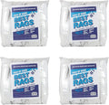 Arkwright W11 Terry Cloth Towels for Cleaning - Case of 4 - Soft Cotton Blend Washable Multi-Purpose Bar Mop Absorbent &amp Quick Dry Bulk Bag of Rags for Kitchen Auto Shop and Garage 10 lb Whi