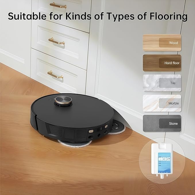 1-4 Bottles Of 450mL Floor Cleaning Solution. Compatible With Dreame. L20 Ultra/L30 Ultra Fast-Acting Dedicated Floor Scrubber Cleaner Solution(450ml 3PCS)
