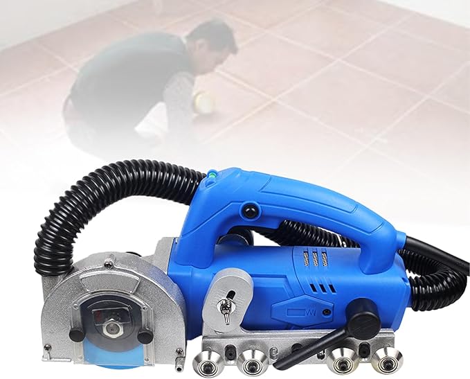 Professional Tile Grout Remover 1200W with Dust Bag for Various environments Including Household Tile Grout Cleaning and Floor Tile Grout Cleaning Standardconfiguration