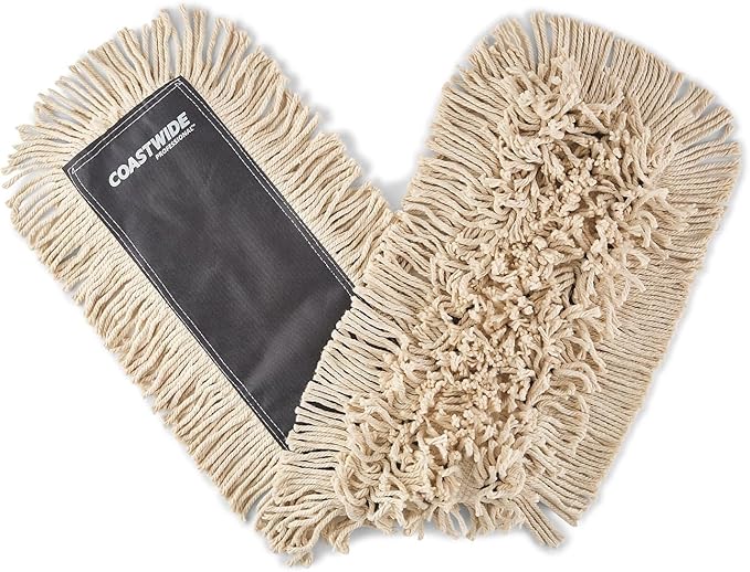Professional Economy Dust Mop Head Cotton 36 x 5 White