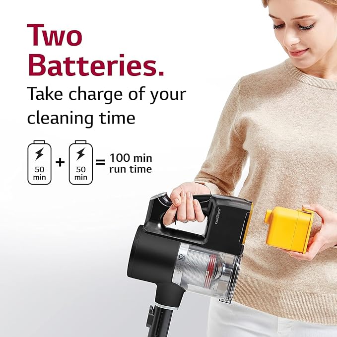 LG CordZero Vacuum Matte Black (Renewed)