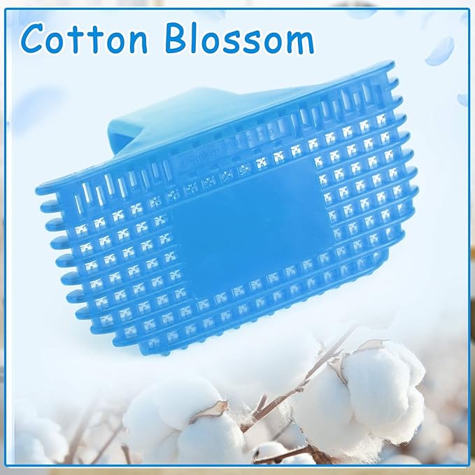 Leelosp 12 Pcs Eco Bowl Clip Freshener Clip on Toilet Bowls Deodorizer Rim Hanger Air Freshener Fruity Scent Toilet Bowl Fresheners for Bathroom Car Wardrobe Kitchen (Blue)