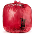 Aluf Plastics 45 Gallon (40 x 47) Red Infectious Waste Bags - Meets DOT Federal Requirements - Case of 100