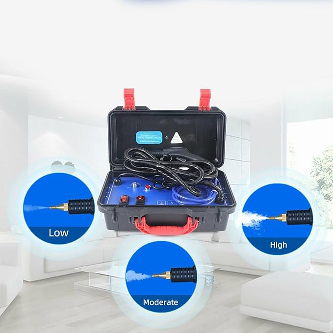 WZFANJIJ Handheld Steam Cleanerhigh Temperature Steam Clean Machine Multipurpose Heavy Duty Steamer for CarHome Use110v#1700w