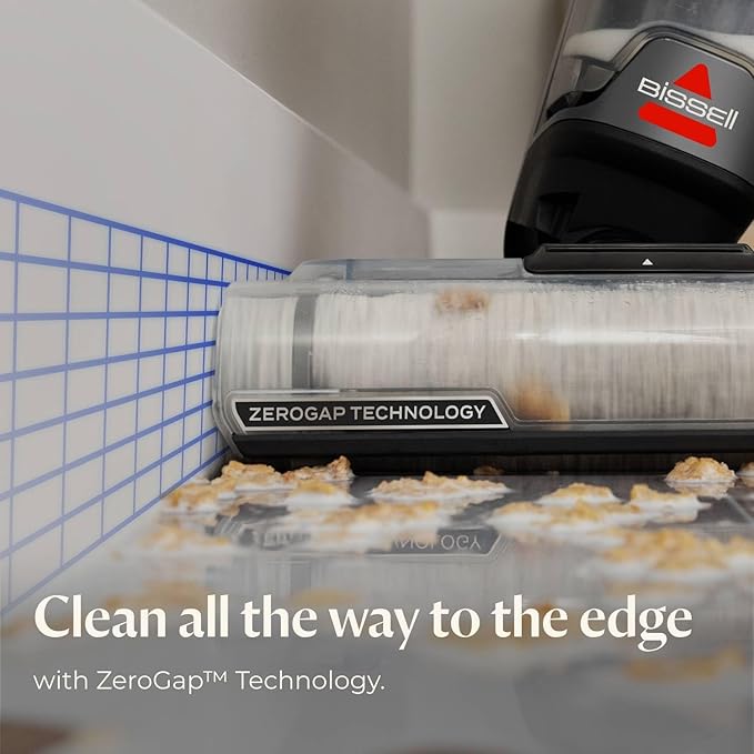 Bissell CrossWave OmniForce Edge Cordless Multi-Surface Hard Floor Cleaner Wet Dry Vacuum with Zero-Gap Edge Technology 3930F
