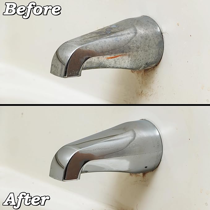 Drillbrush Home Cleaning Essentials Set - Tub and Shower Door Cleaner - Countertop - Shower Grout Cleaner - House Cleaning Products - Cleaner Paste - Tile and Grout - Bathtub Brush