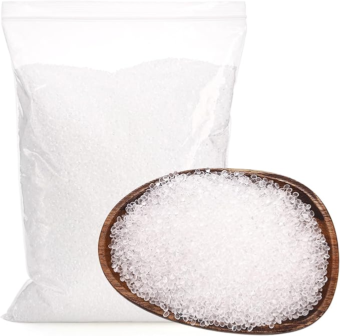 Elsjoy 5 Lb Unscented Aroma Beads for Car Freshies Car Air Freshener Unscented Freshie Beads DIY Homemade Natural Freshener Bulk Freshie Supplies