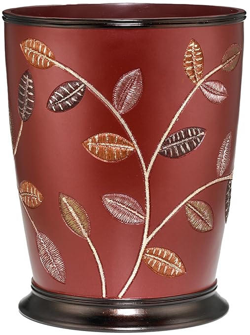 Zahari Home Decorative Trash Can for Bathroom Office &amp Bedroom - 2.1 Gallons Stylish &amp Small Trash Can for Dorms Desktop &amp Restroom - Chic Waste Basket for Compact Spaces Aubury