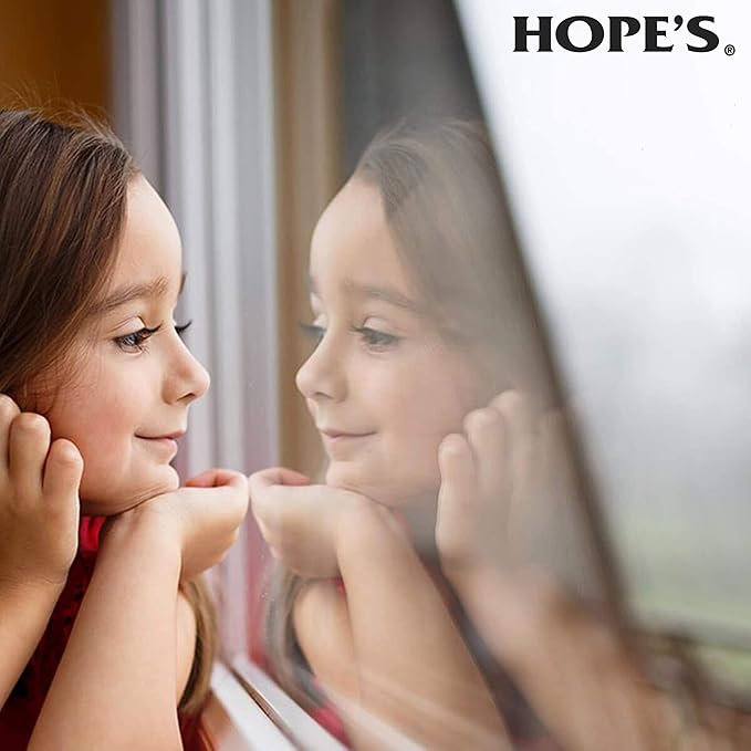HOPE'S Perfect Glass Cleaner Spray Streak-Free Ammonia-Free Window Mirror Screen Tinted Glass and Shower Door Cleaner Indoor and Outdoor Glass Surfaces 32 Fl Oz Pack of 12