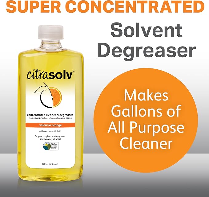 Generic Citr.a Solv Cleaner Degreaser Orange 8oz Pack of 6