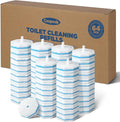 62 Count Toilet Wand Refills for Clorox Toilet Wand 5X Cleaning Power Toilets Bowl Cleaners with Exclusive Formula High-Density Disposable Toilets Brush Scrubber - No Falling Apart