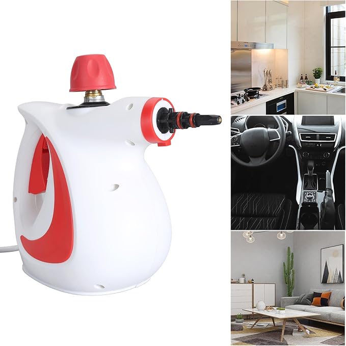 ZJchao Steam Cleaner 2.6-3.2BAR High Temperature High Pressure Steam Cleaning Machine Steamer for Cleaning Steam Cleaner Handheld with Scrub Brush for Air Conditioner Kitchen Hoods (US