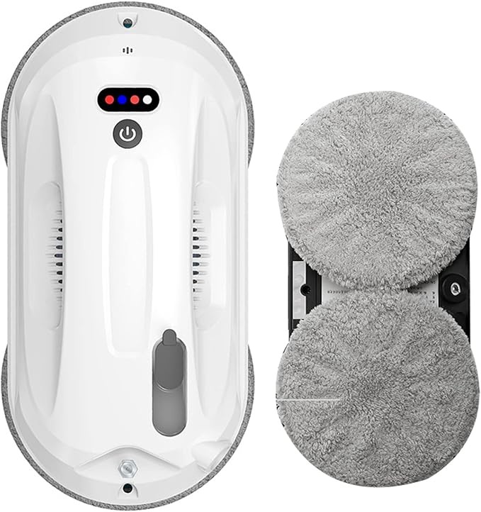 Robot Window Cleaner Smart Glass Cleaning Robotic App and Remote for Table High Windows Ceiling Magnetic