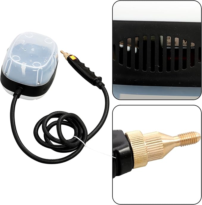 2500W Steam Cleaner Handheld 1000ml High Temp Pressurized Steam Machine 110V Portable for Car Interior Home Deep Cleaning