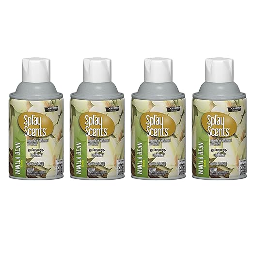 Champion Sprayon SprayScents Vanilla Bean net 7 oz.. Count 4