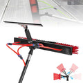 Solar Panel Window Cleaning Kit Outdoor Window Glass Cleaner Photovoltaic Panel Cleaning System Brush Head 35/55cm Window Washing Equipment for Door Sign/Exterior Wall 7.2M-35CM