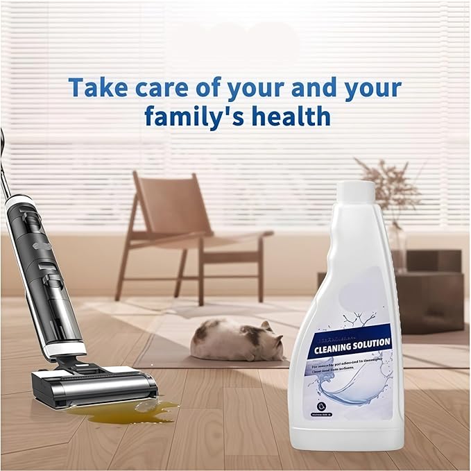 1-5 Bottles Of 480mL Floor Cleaning Solution Compatible With Tineco. Floor One S3/S5/Compatible With IFloom/Breeze/S5 Combo/S7 Pro Vacuum Cleaner Cleaning Fluid(480ml 1pc)