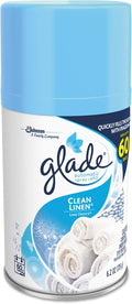 Glade Automatic Air Freshener Clean Linen 6.2 Oz 6/carton