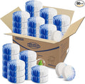 KIISIISO Ultra Clean Toilet Tablets White &amp Blue-60 PACK Toilet Bowl Cleaners for Deodorizing &amp Descaling Long-Lasting Toilet Bowl Cleaner with Sustained-Release Technology for Stubborn Stai