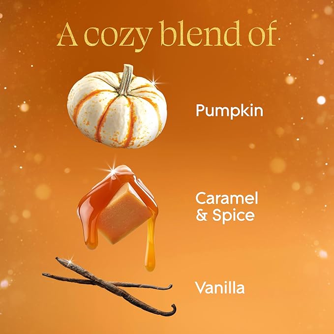 Glade PlugIns Refills Air Freshener Pumpkin &amp Ginger Scented and Essential Oils for Home and Bathroom 0.67 Fl Oz 10 Count