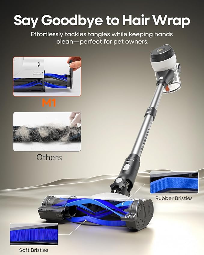 YONNDER Cordless Vacuum Cleaner M1 (Matt Nickel)