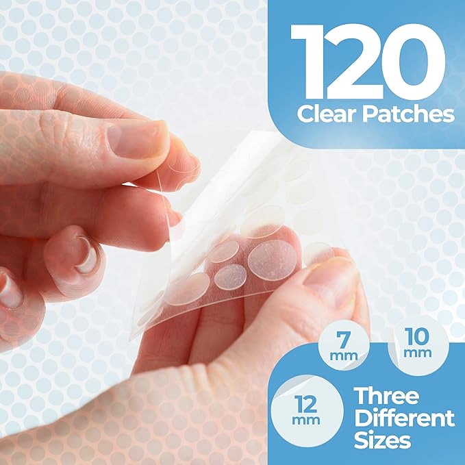 Charcoal Bags Odor Absorber (Large 4 Pack 200g each) and Acne Patches (120 Pack) with Tea Tree Oil Bundle