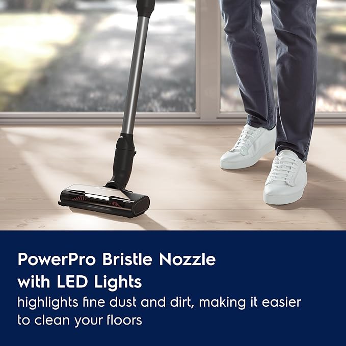 Electrolux Ultimate700 Cordless Stick Vacuum with PowerPro Bristle Nozzle and High Suction Power 50-Minute Run Time 4 Power Modes Granite Gray
