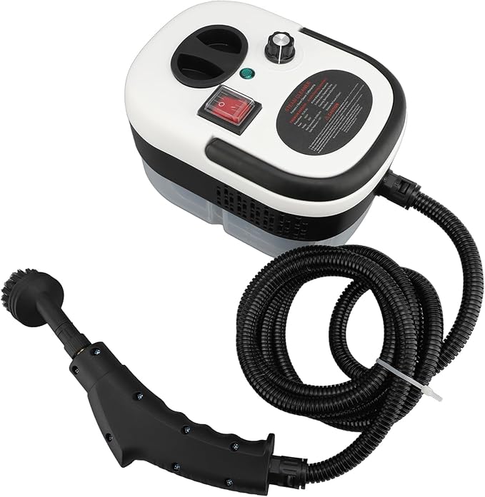 Handheld Steam Cleaner 2500W High Pressure High Temperature Steam Cleaner 1.2L for Home Car Kitchen Cleaning