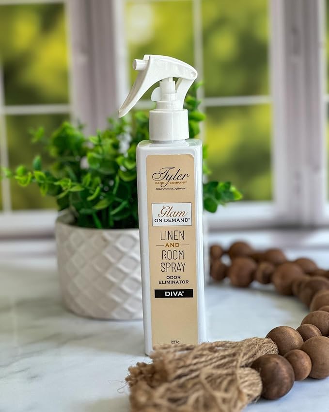Tyler Candle Company - Spray On Demand - French Market fragrance - 227g / 8oz Clear