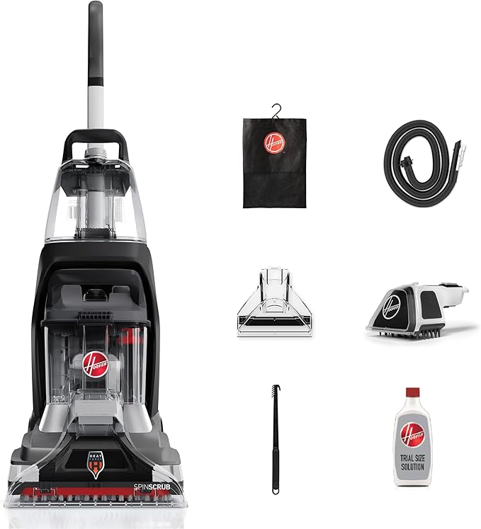 Hoover Powerscrub XL Pet Carpet Cleaner Machine Upright Shampooer FH68050 Black