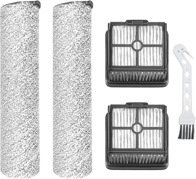 BeNtli Cordless Wet Dry Vacuum Cleaner Replacement Spare PartsRoller BrushHepa FilterCompatible for Tineco Floor One S3 / Compatible for Tineco IFloor 3 (Color : 2)