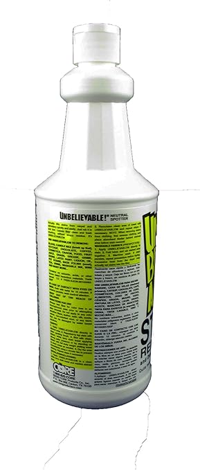 Core Products Unbelievable! Stain Remover 32 oz Bottle Case of 12