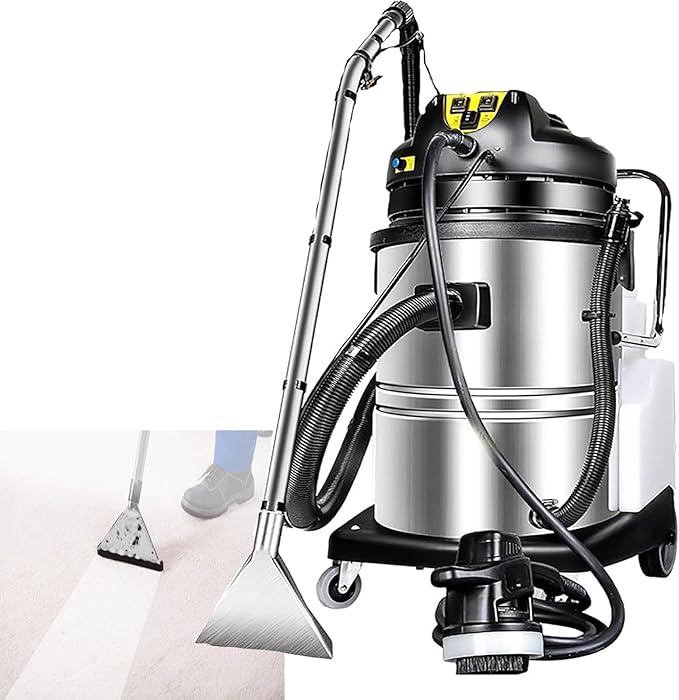 20L/30L/40L Commercial Carpet Cleaning MachineCommercial Carpet Cleaner for Wet Dry Commercial Carpet Ex-tractor Machine Vacuuming for Carpet/Sofa30L