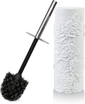 Toilet Brush and Holder Set for Bathroom Stylish and Durable Cleaning Tool with Modern Design Compact for Efficient Cleaning