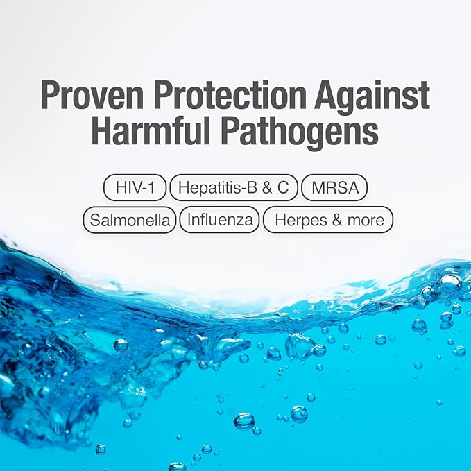 BARBICIDE Half Gallon Disinfectant Concentrate | EPA-Registered Hospital-Grade Germicide for Salons &amp Barbershops | Anti-Rust Solution for Shears Combs &amp Professional Tools | EPA-Registered