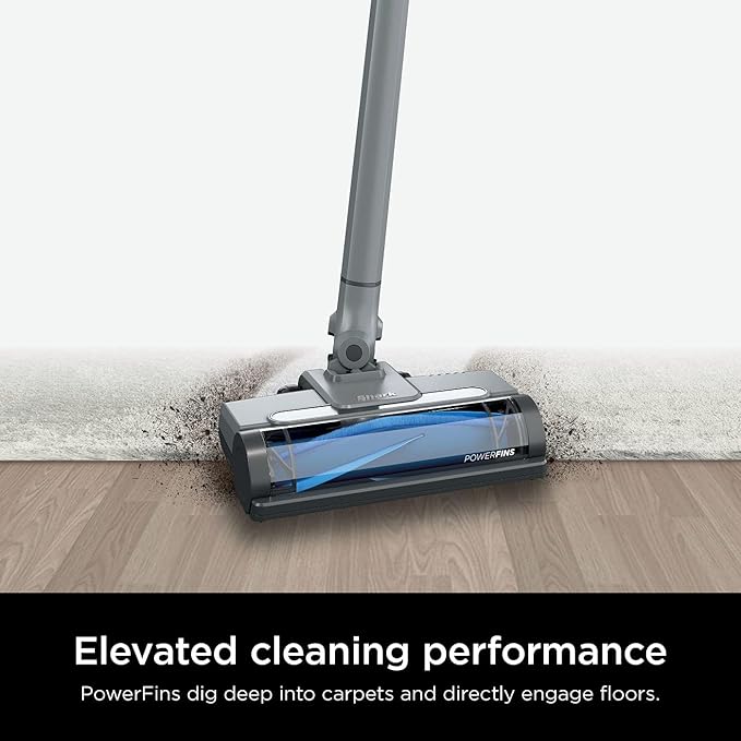Shark WANDVAC System Pet Ultra-Lightweight Powerful Cordless Stick Vacuum with Charging Dock WS642 Grey