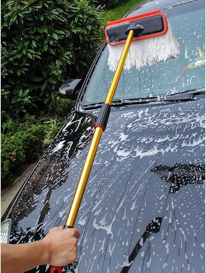 Microfiber Mop - Thick Woven Micro-Mitt Extension