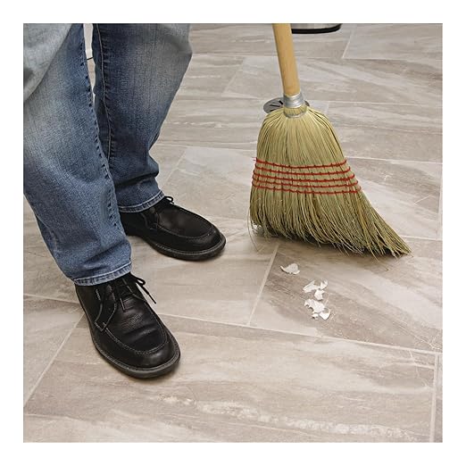 Boardwalk Corn/Fiber Brooms Corn/Yucca Bristles 53.5 Overall Length Natural 6/Carton