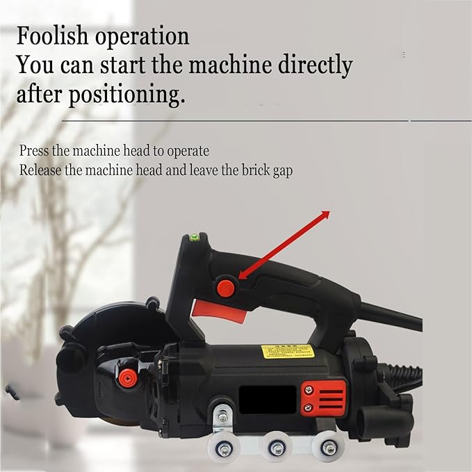 Electric Tile Joint Cleaner High Speed Tile Grouting Tool Suitable for Cleaning Grout in Kitchen and Bathroom